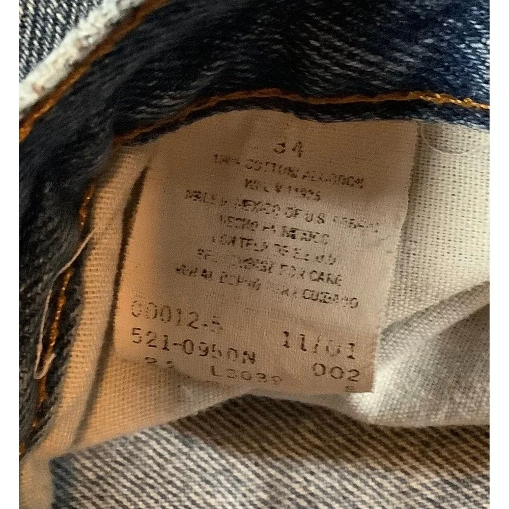 Vintage Arizona Jean Co Relaxed Fit Denim Shorts Mens 34 Blue Y2K 2001 521-0950N